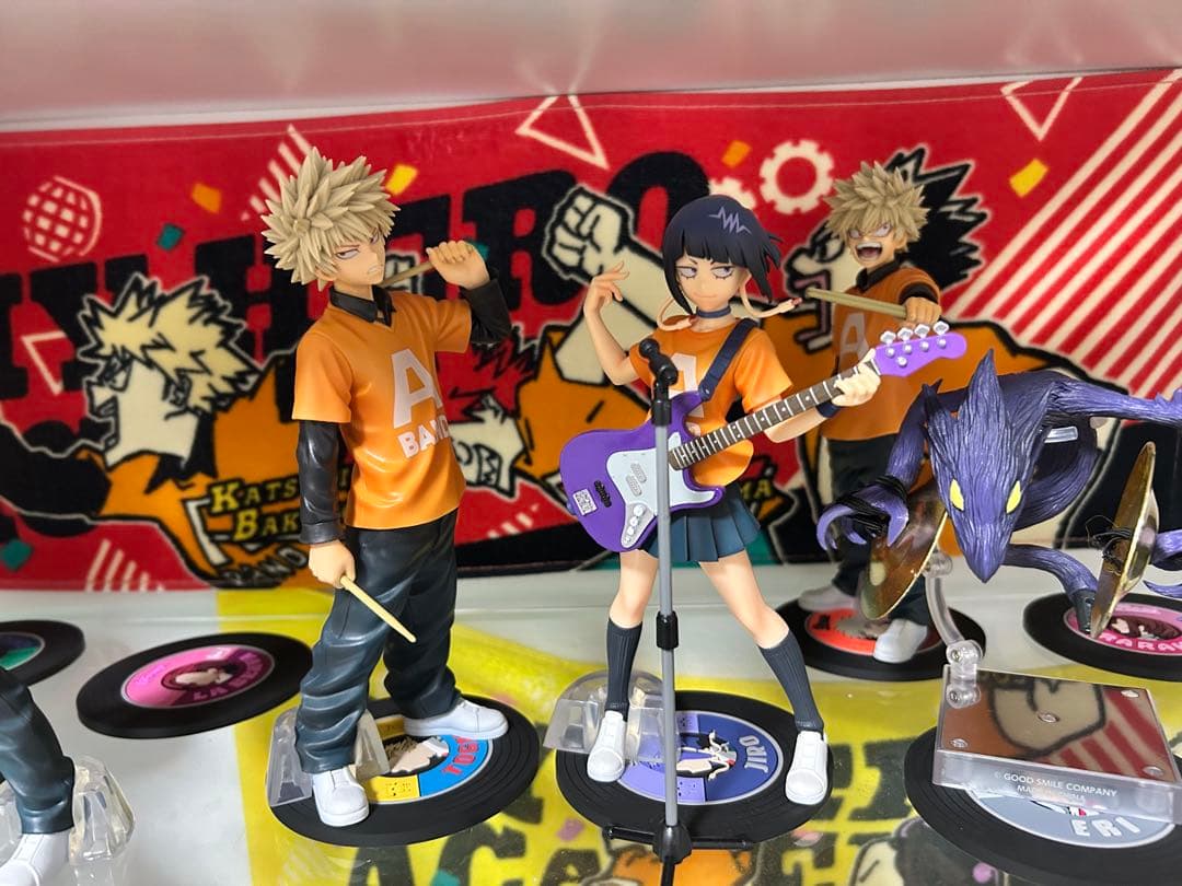 一番くじ　ヒロアカ　垂れ流せ！文化祭！　フィギュアコンプリートセット