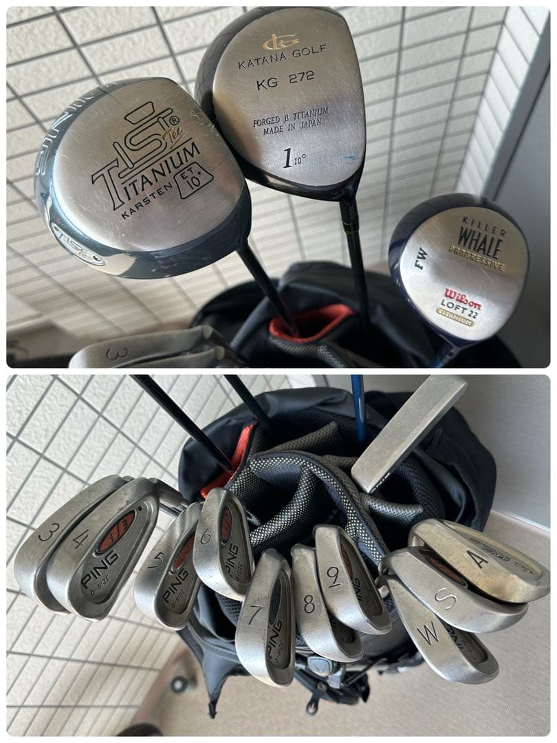 手渡し対応/期間限定出品 中古ゴルPING カタナcallaway NIKE