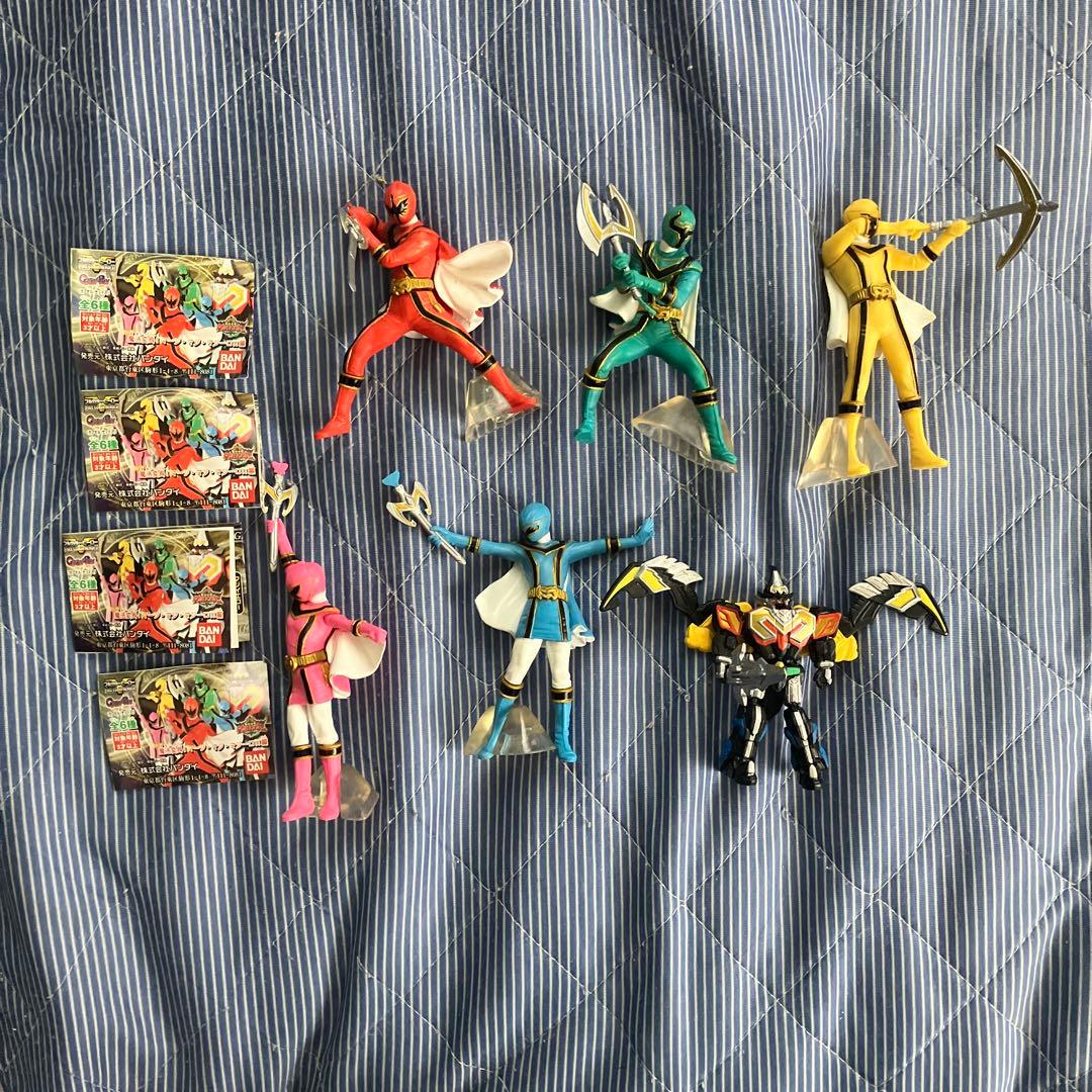 魔法戦隊マジレンジャー　HG ガチャ　セット