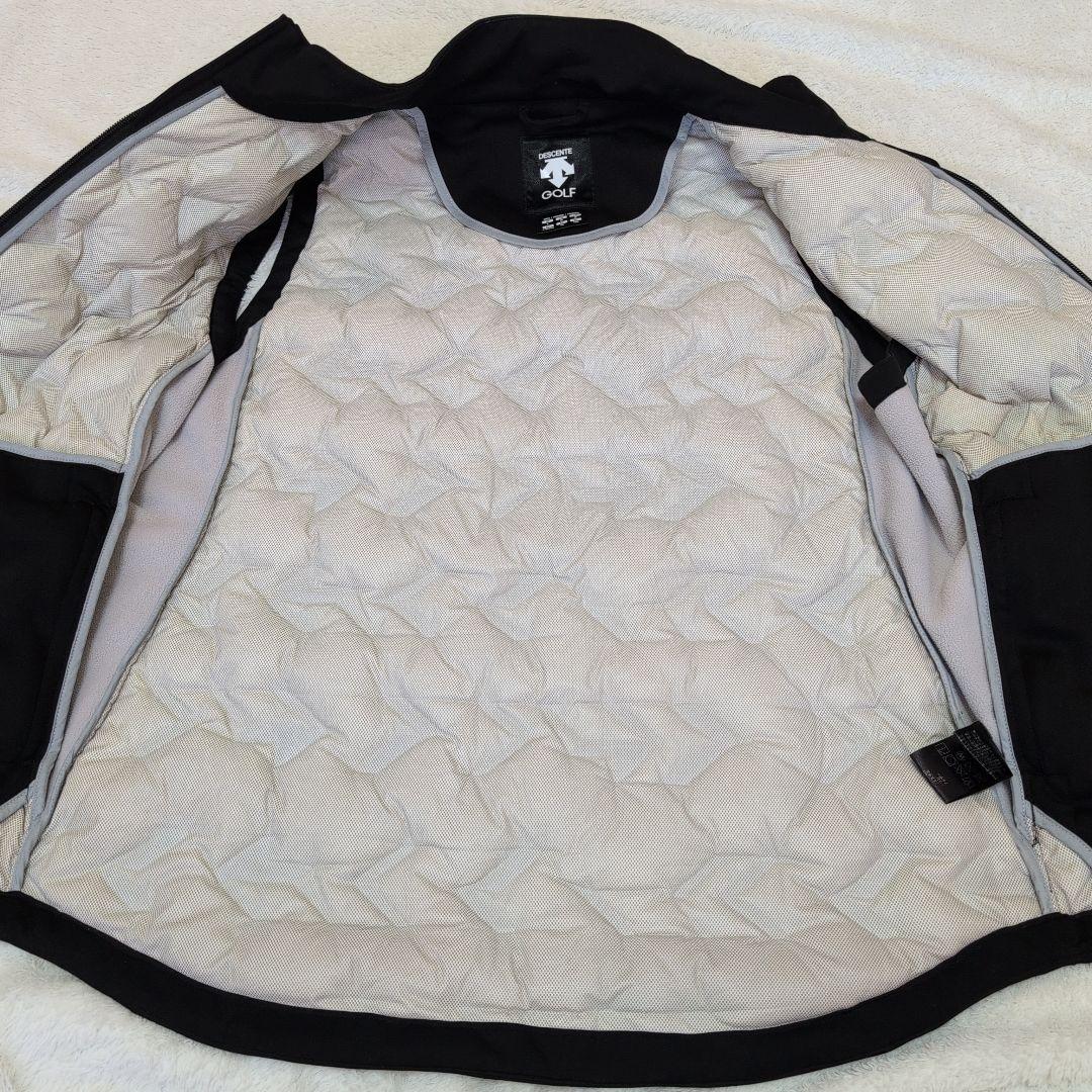 DESCENTE GOLF ブラックダウンベスト L