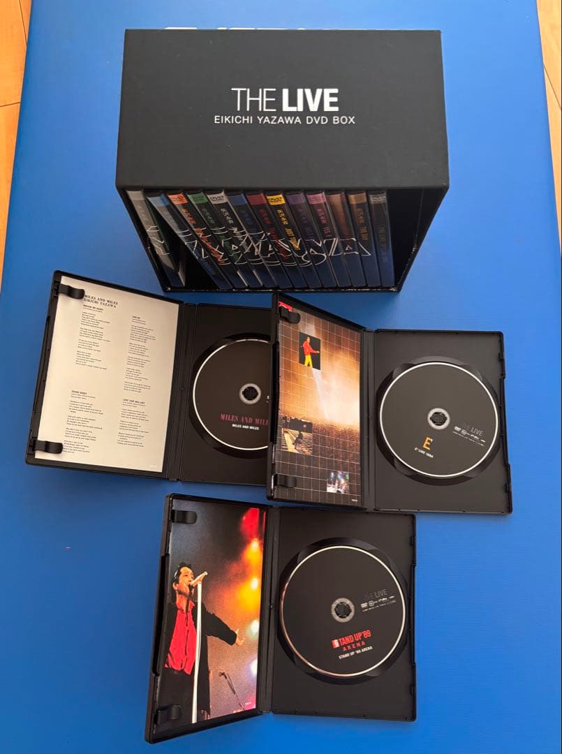 矢沢永吉　THE LIVE DVD BOX 17枚組　【美品】