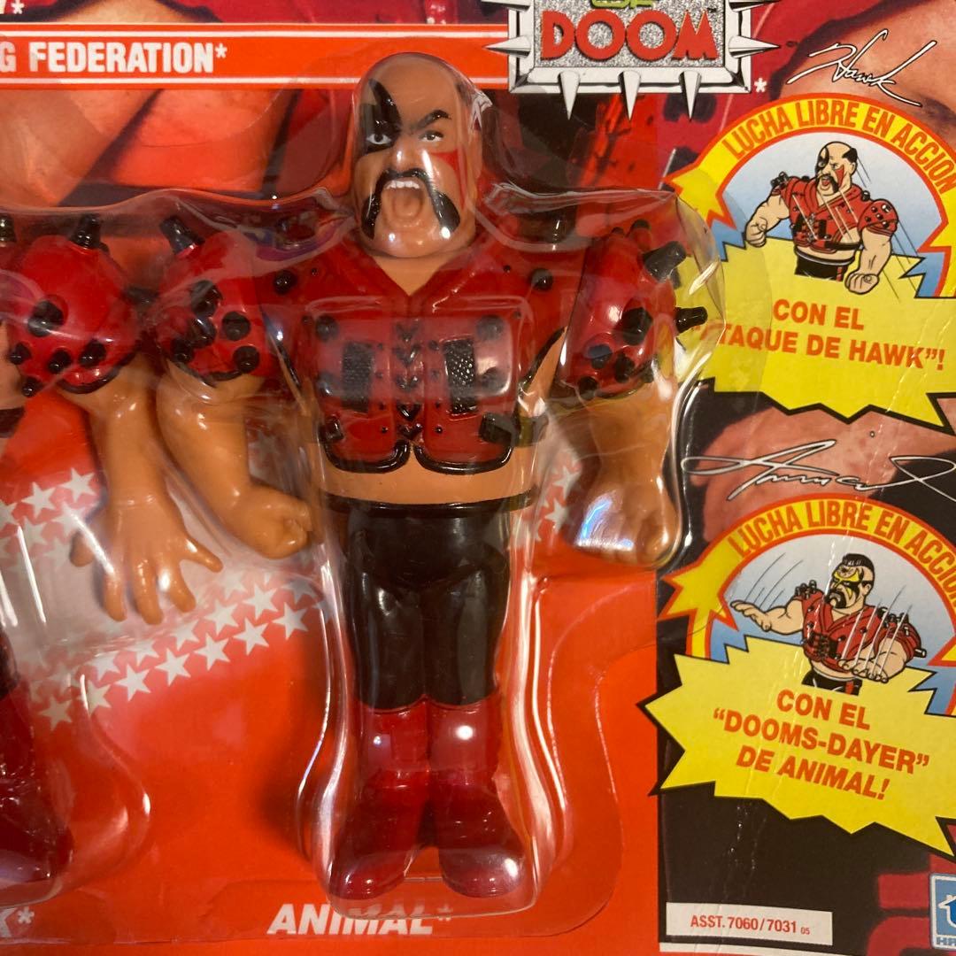 WWF ハズブロ フィギュア プロレス LOD ロード・ウォリアーズ【未開封品】