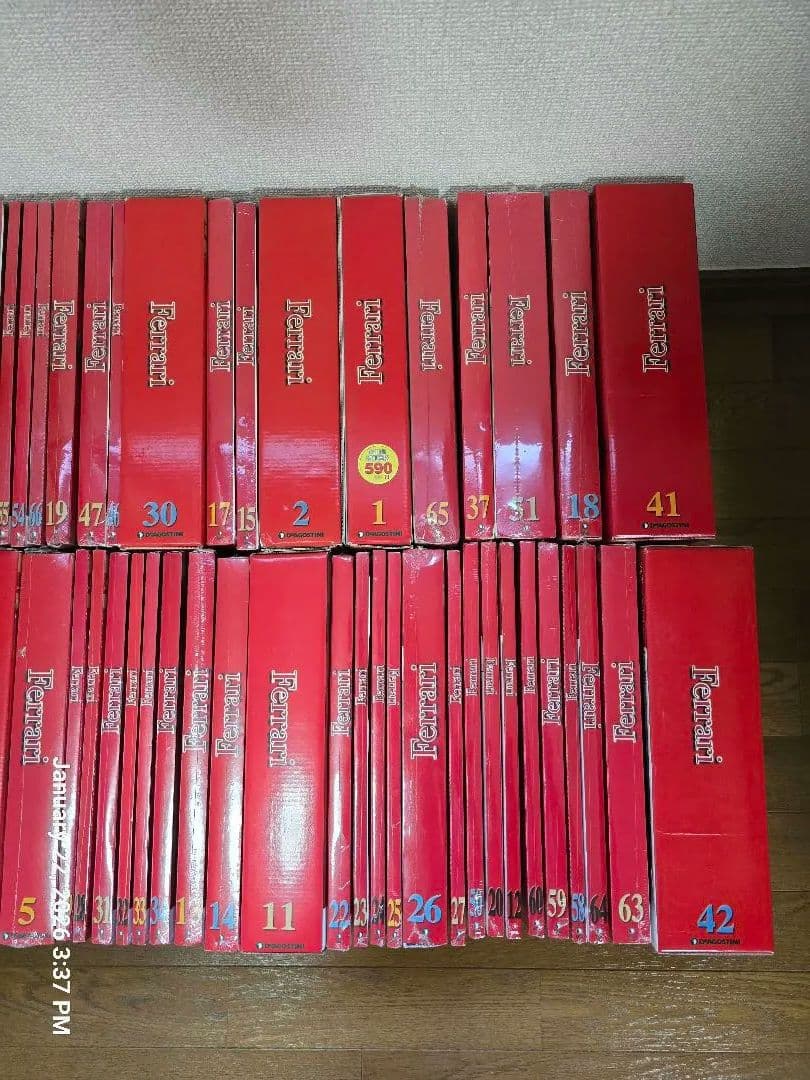 Ferrari F2004 エンジンラジコンカー 67巻セット バラ売り不可