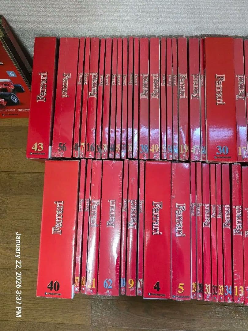 Ferrari F2004 エンジンラジコンカー 67巻セット バラ売り不可