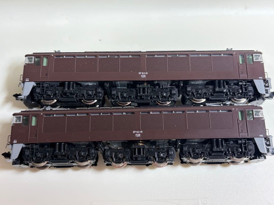 鉄道模型　Nゲージ　TOMIX 92995 EF63形電気機関車　18・19号機