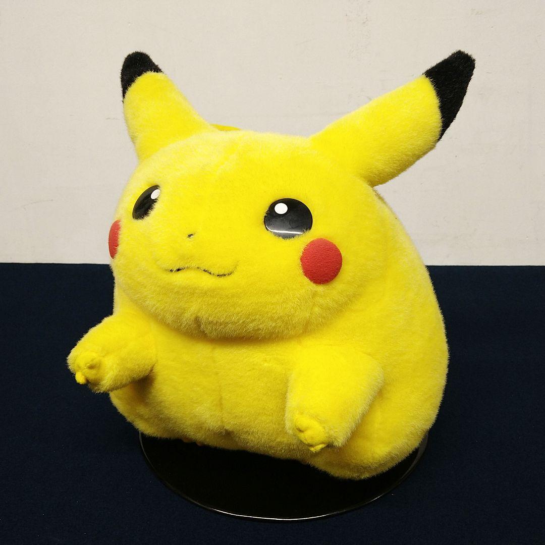 AF64 ピカチュウぬいぐるみTOMY当時物レトロ ポケモン 任天堂