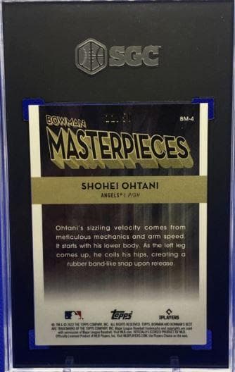 【50シリ】大谷翔平 2022 Topps Bowman's Best SGC8