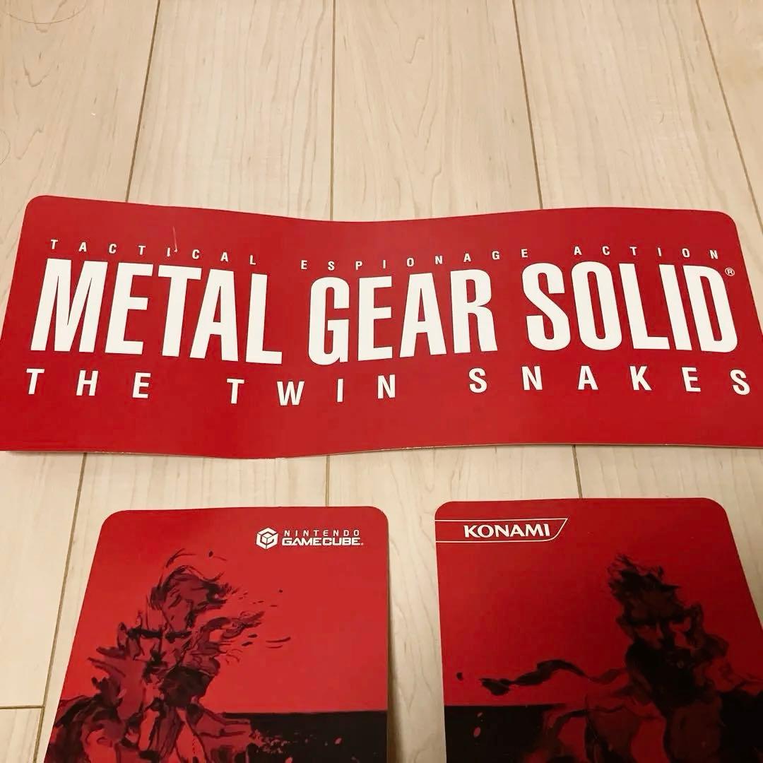 【非売品】 L GEAR SOLID TWIN SNAKES 販促パネル
