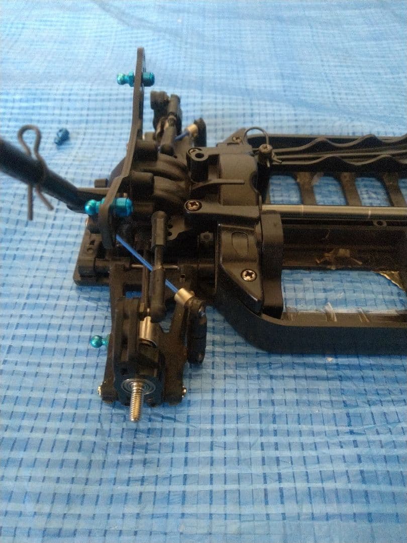 TAMIYA　タミヤ　TB-02　シルビア　S15　ボディ　シャーシ　中古品