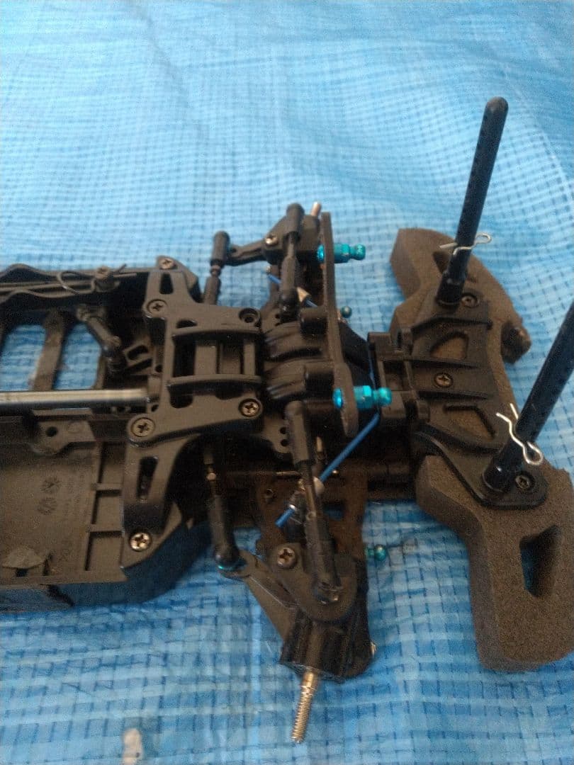 TAMIYA　タミヤ　TB-02　シルビア　S15　ボディ　シャーシ　中古品