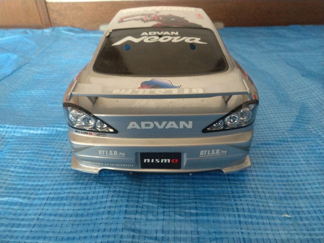 TAMIYA　タミヤ　TB-02　シルビア　S15　ボディ　シャーシ　中古品