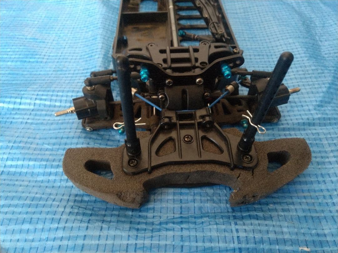 TAMIYA　タミヤ　TB-02　シルビア　S15　ボディ　シャーシ　中古品