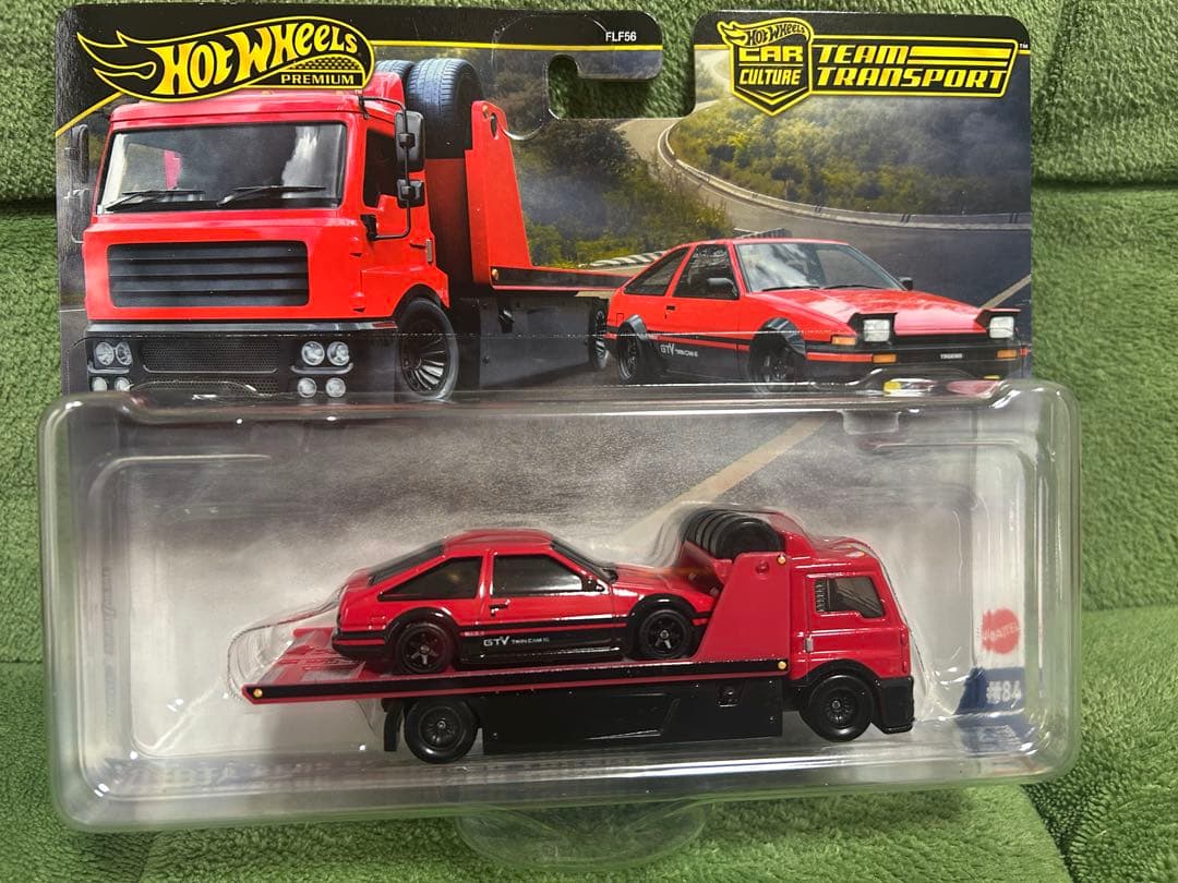 ホットウィール チームトランスポートフェラーリ250GTO AE86 3個セット