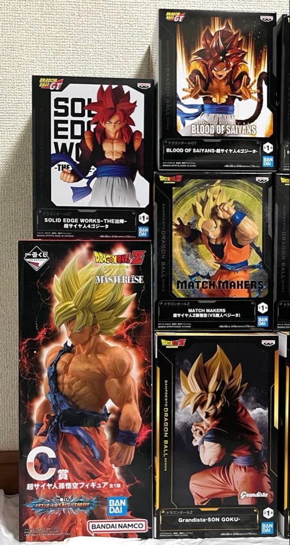 ドラゴンボール 1番くじ Grandista フィギュア まとめ売り 10点 ⑥