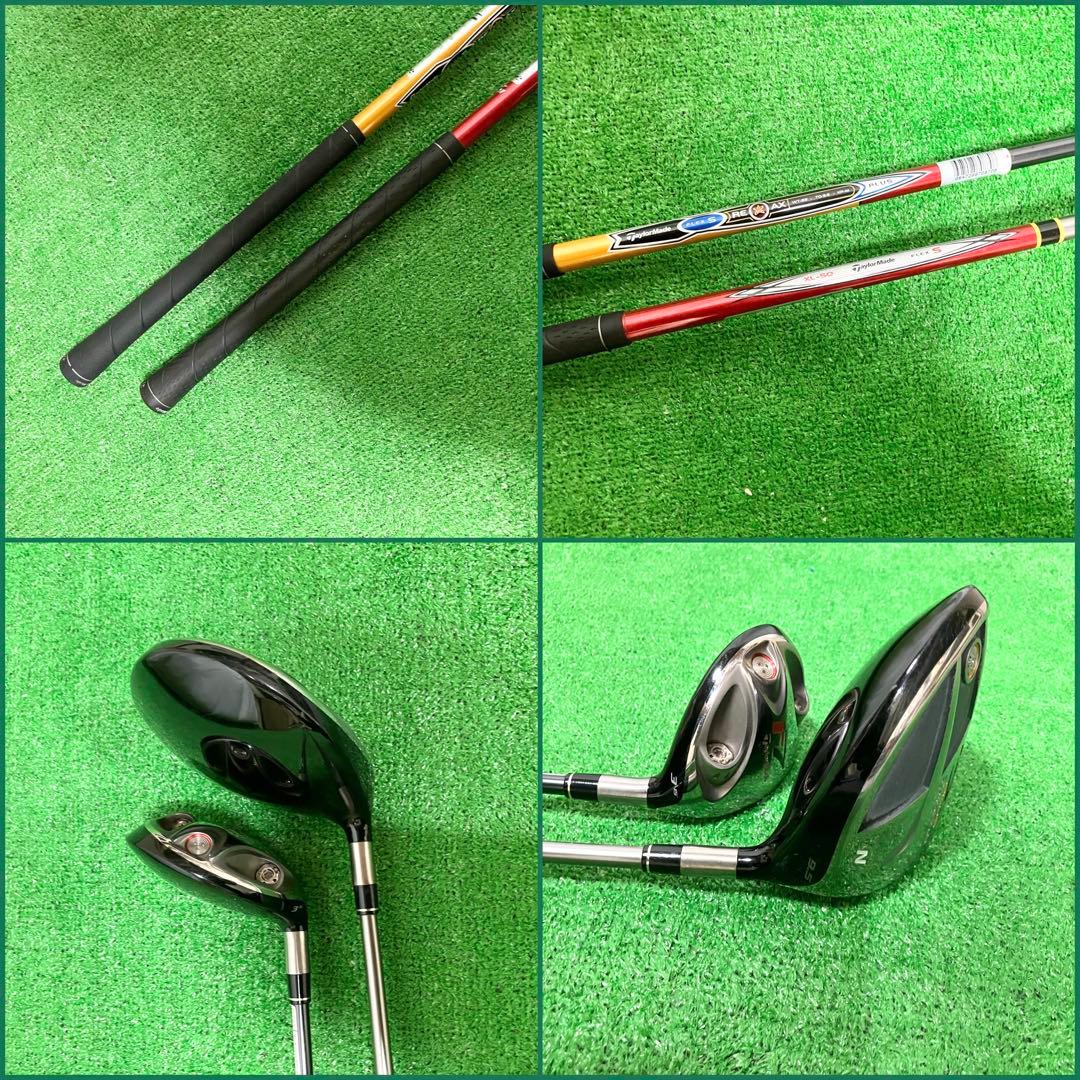 ゴルフクラブ　メンズ　TaylorMade 9本入　バッグ付　テーラーメイド