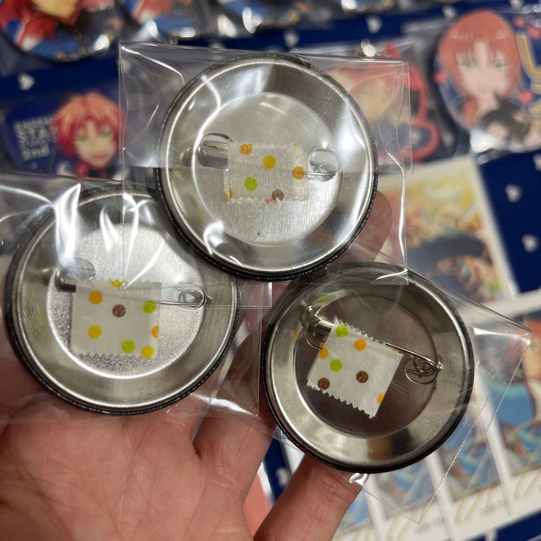 匿名追跡/月永レオ 周年 缶バッジ ぱしゃっつ とるパカ