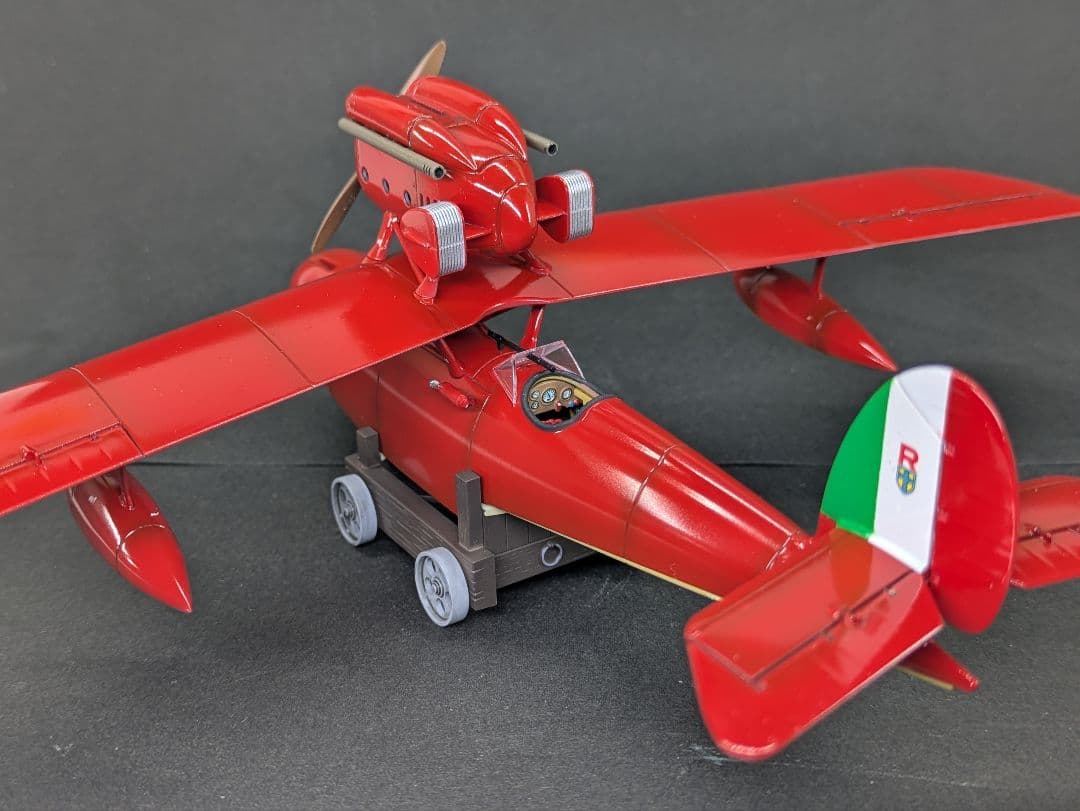 紅の豚　1/48 サボイアS21 プラモデル完成品