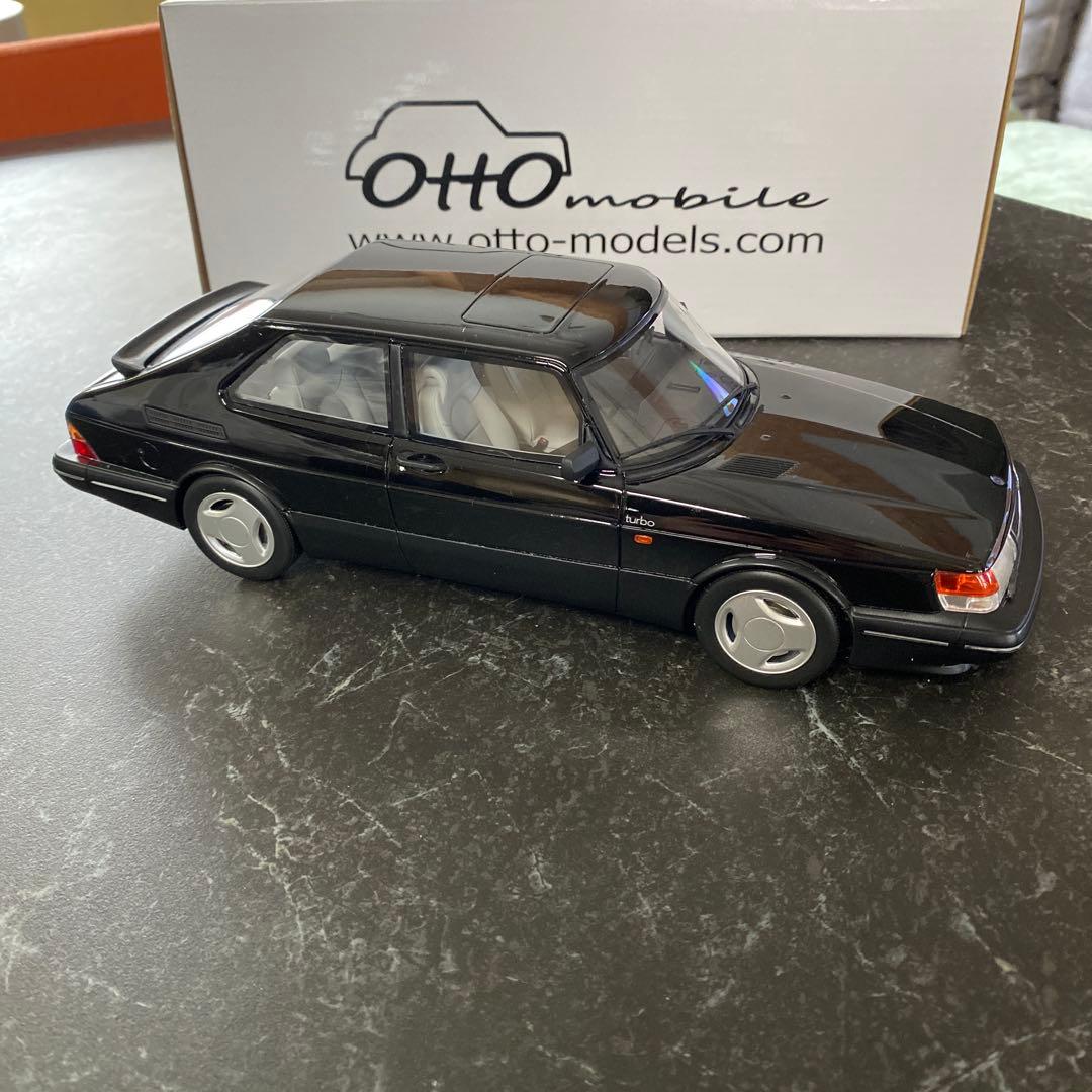 OTTO SAAB 900 ブラック 1/18