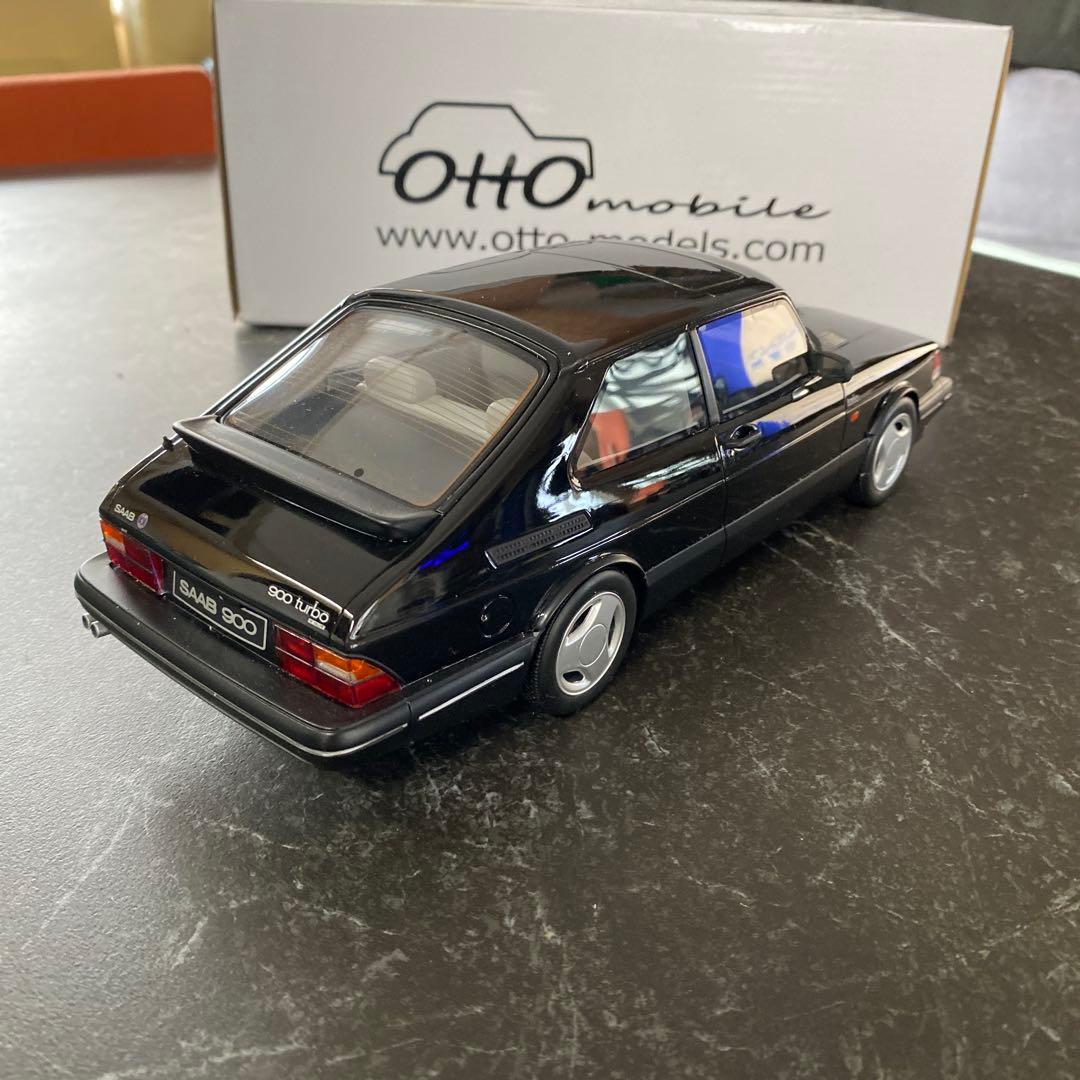 OTTO SAAB 900 ブラック 1/18
