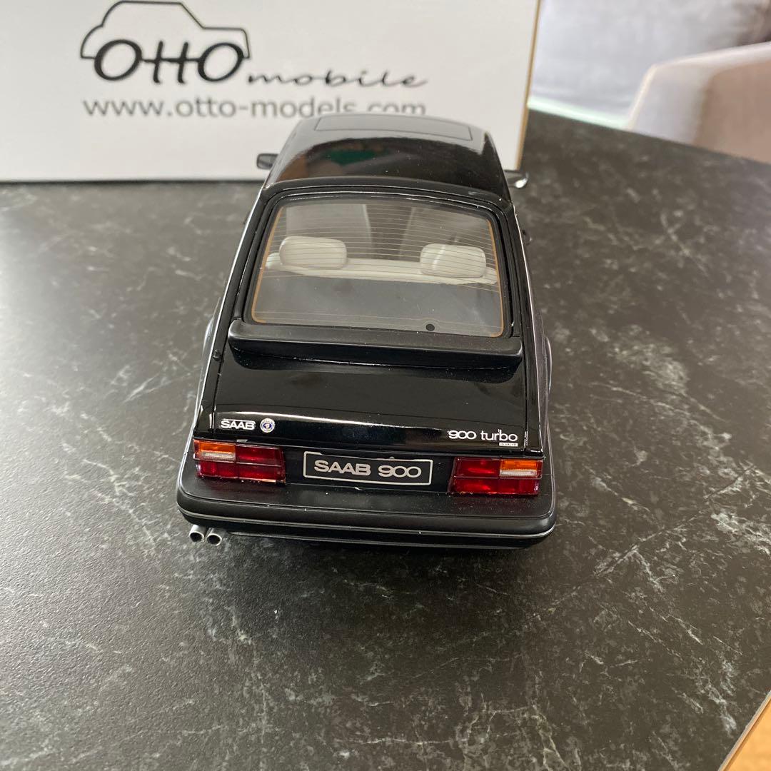 OTTO SAAB 900 ブラック 1/18
