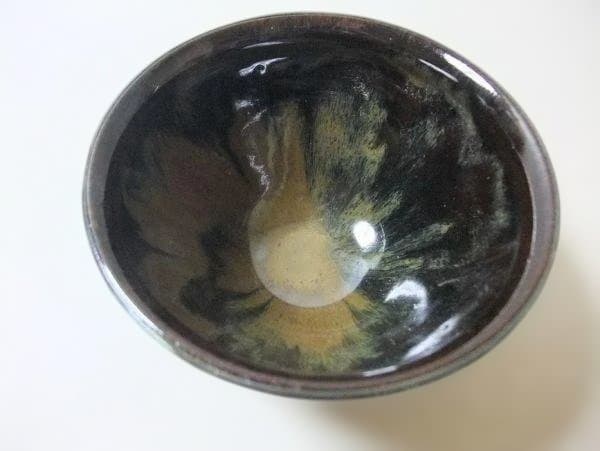 『加藤庄造』流幼天目茶碗 茶道具 抹茶碗 京焼 清水焼