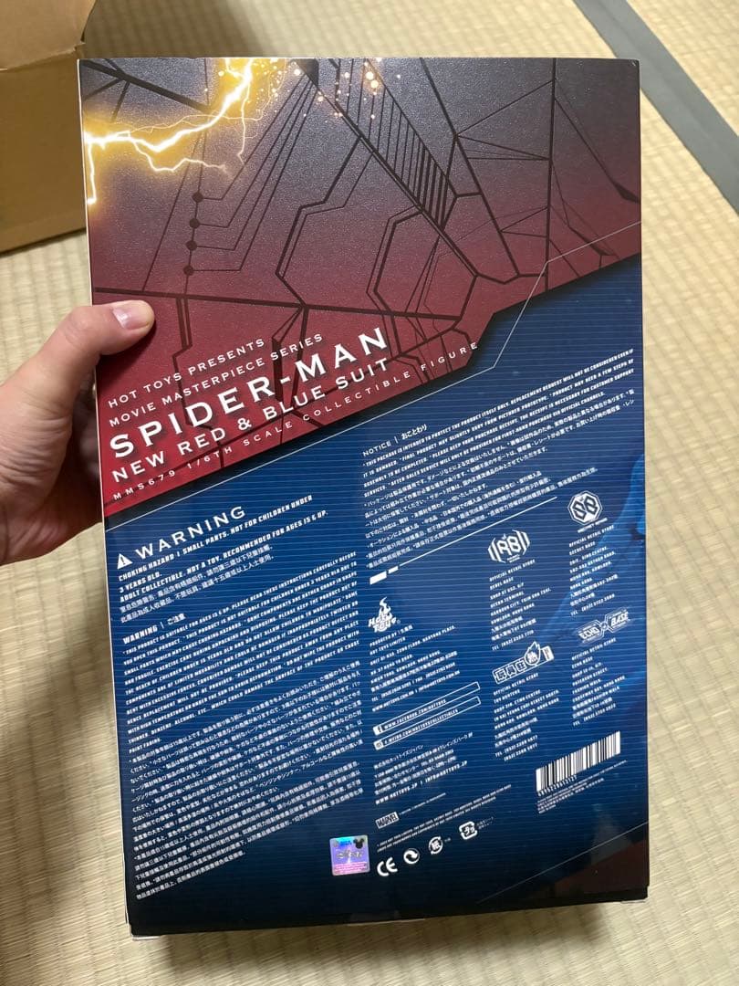 ほ*や様 ホットトイズ スパイダーマン ニュー・レッド＆ブルースーツ ノー・ウェ