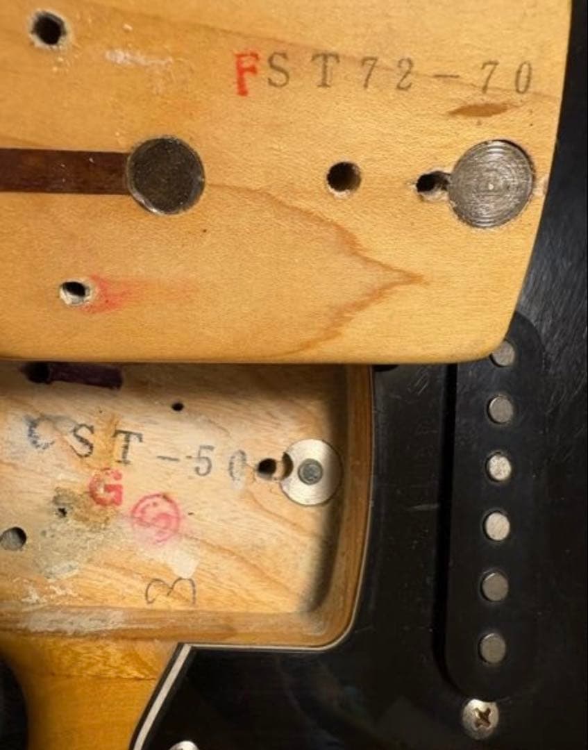 Fender Stratocaster ST72-70 1986年代 Aシリアル