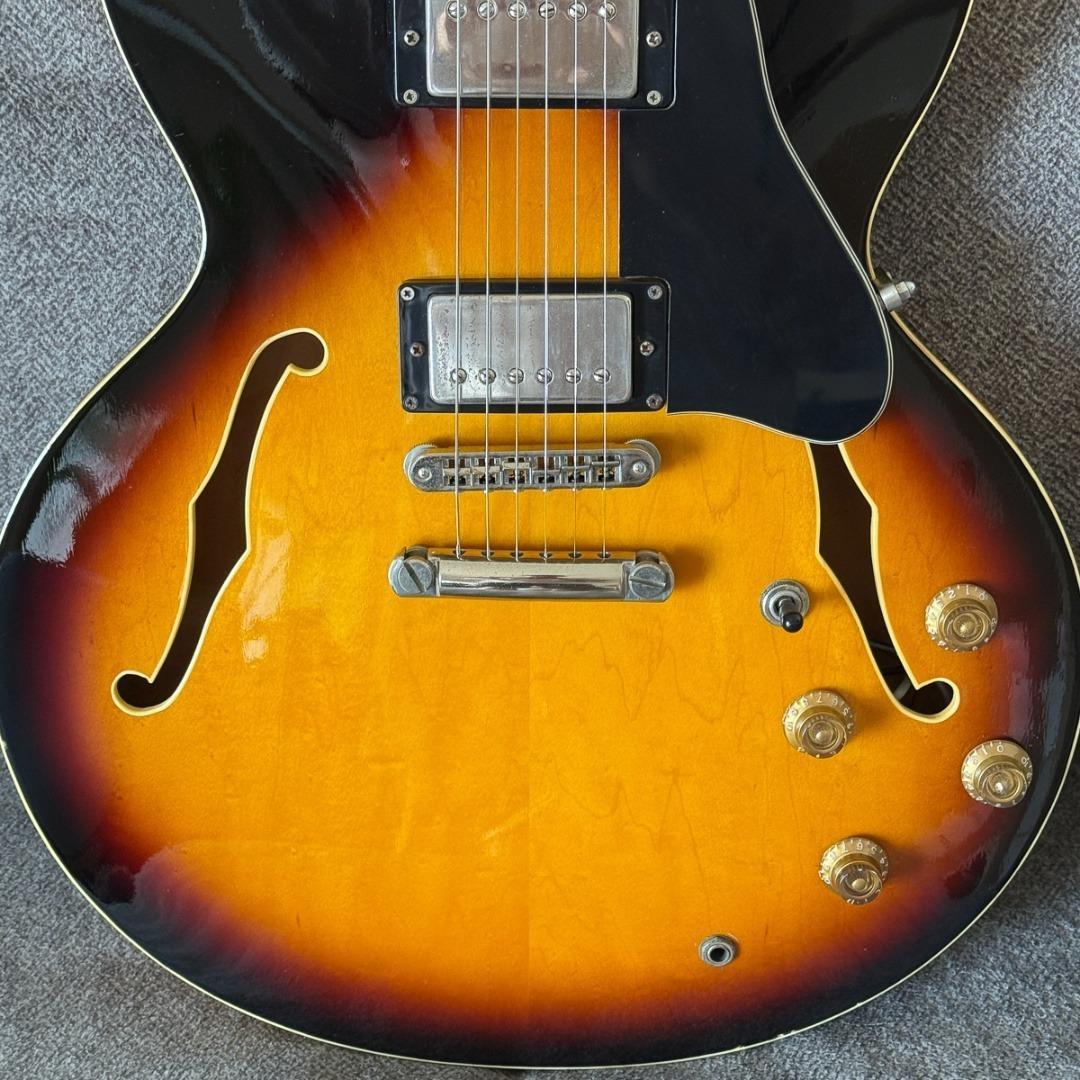 Burny / Fernandes RSA-65 セミアコ ドット サンバースト