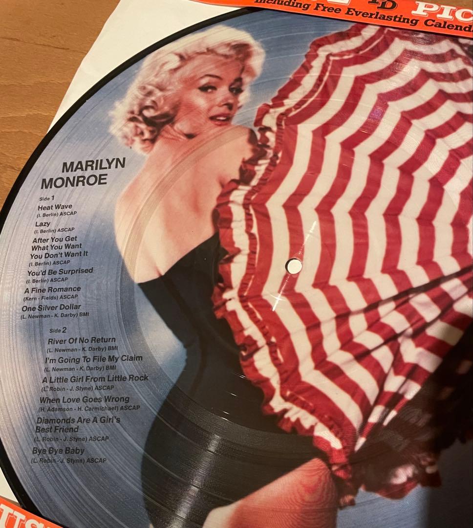 レアピクチャーレコード　マリリン・モンロー　 MARILYN MONROE