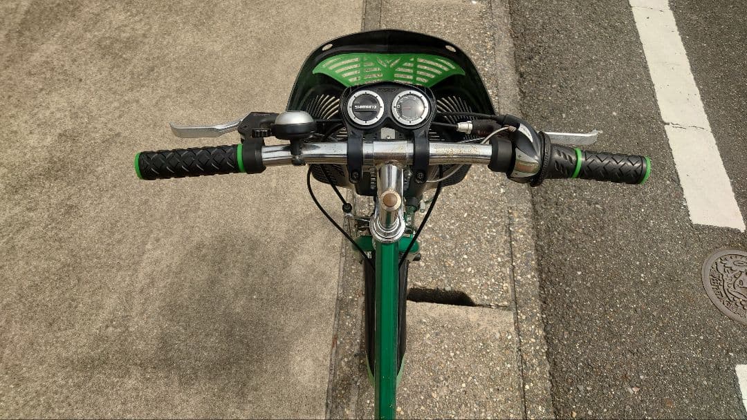 22インチ　6段切替　自転車　子供用　【引取り専用】
