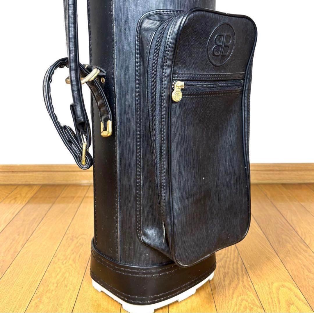DUNLOP × BALENCIAGA レディース キャディバッグ ブラック