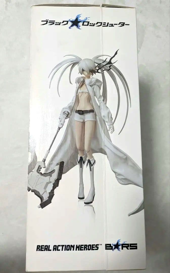 リアルアクションヒーローズ ブラック★ロックシューター ホワイトエディション