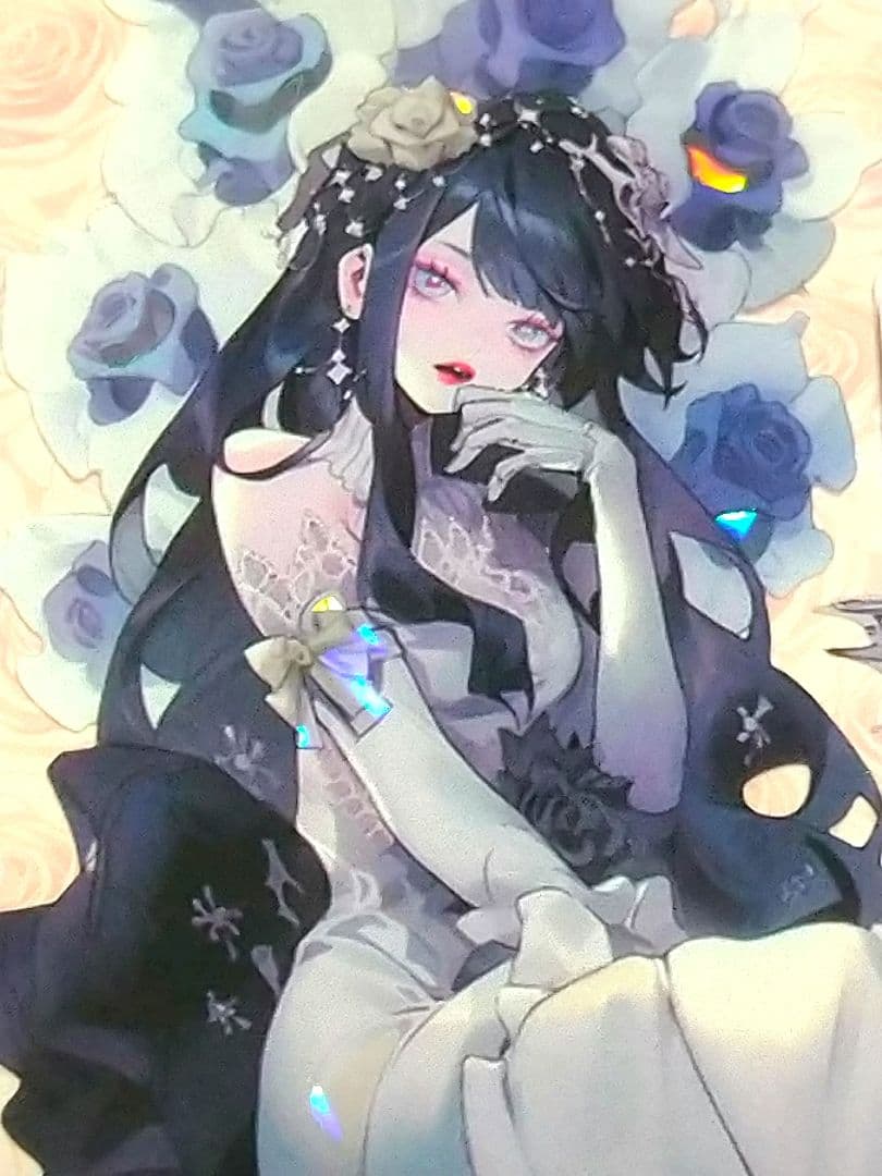 廃盤品✩J1063＃慕纱礼(贝壳光)目境幽冥切売り海外人物マステ女の子AIマステ