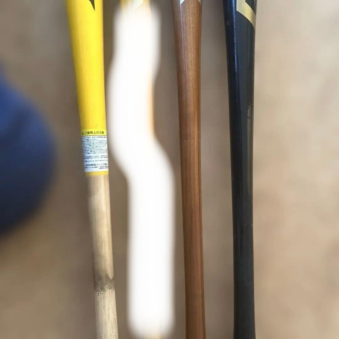 木製バットセット 3本中古　KITAKARA、マルッチ、ハイゴールド