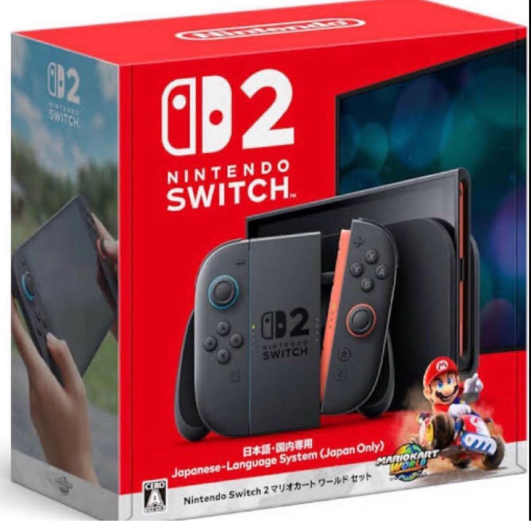 Nintendo Switch D2 本体 マリオカートワールド同梱