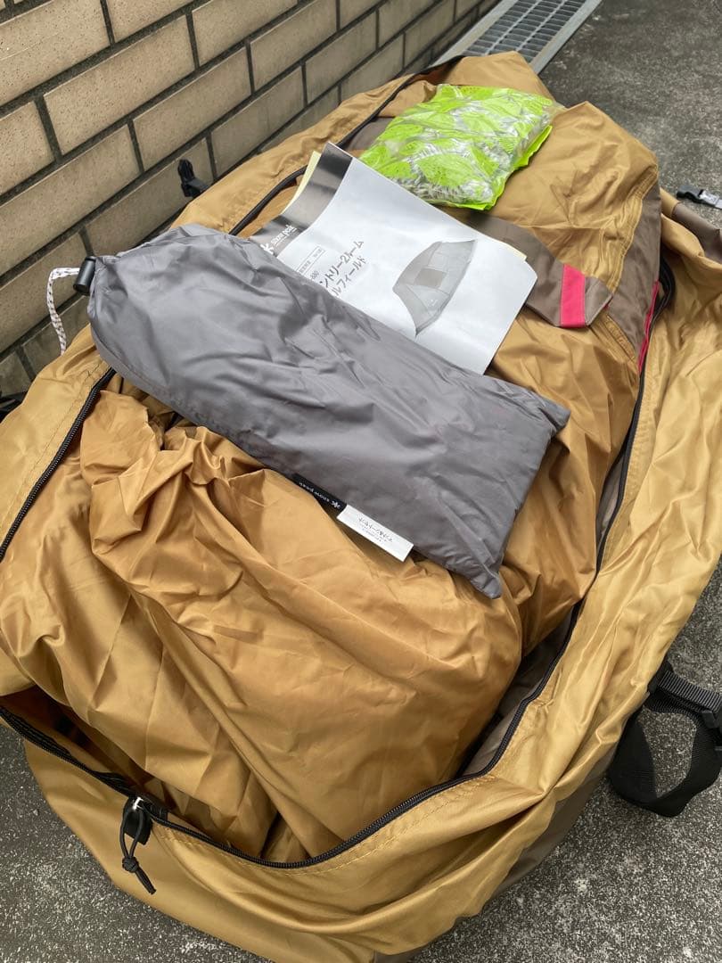 ⭐︎ peak ⭐︎エントリー2ルームエルフィールド⭐︎設営２回のみ！⭐︎