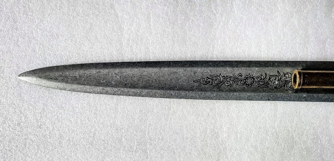 剣付き古式銃 レプリカ スペイン製 (観賞用)