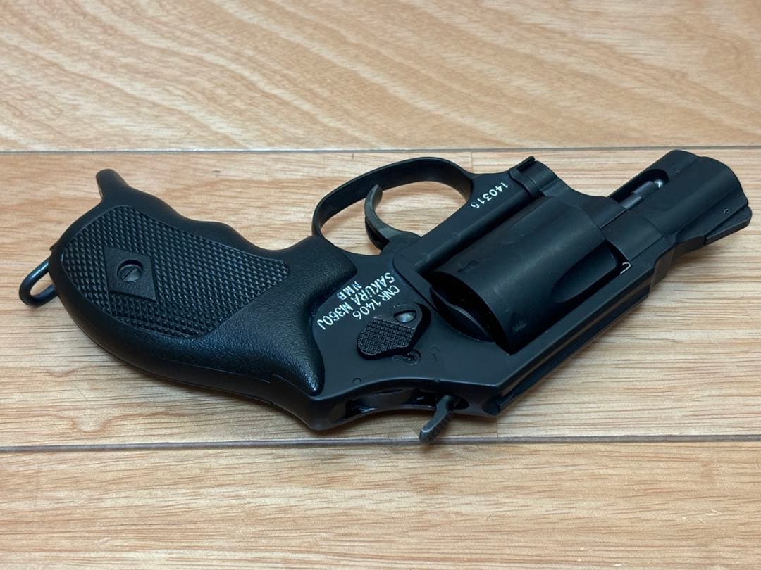 タナカ S&W M360J サクラ モデルガン SPG刻印有り ダミーカート無し