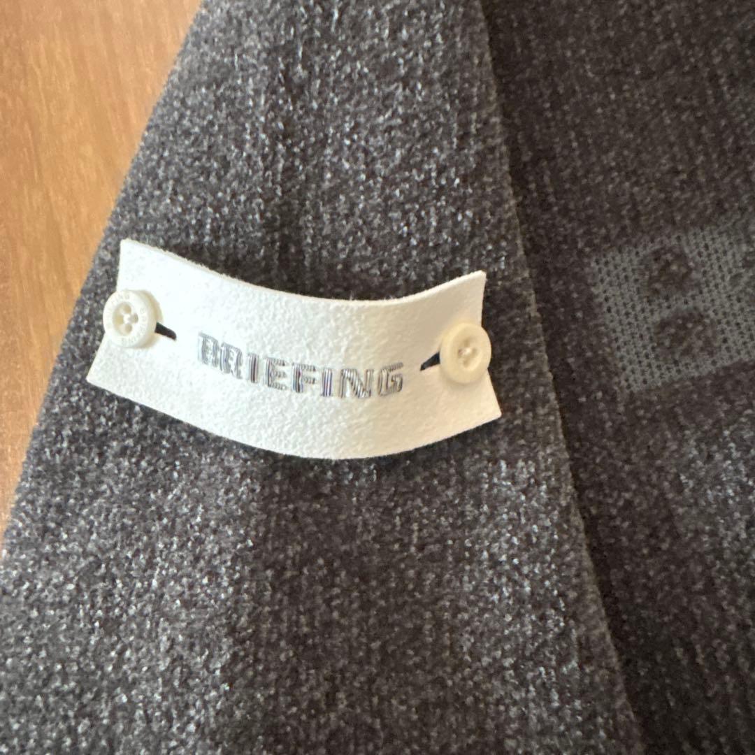 現行販売中　BRIEFING グレー セーター Mサイズ　レディース