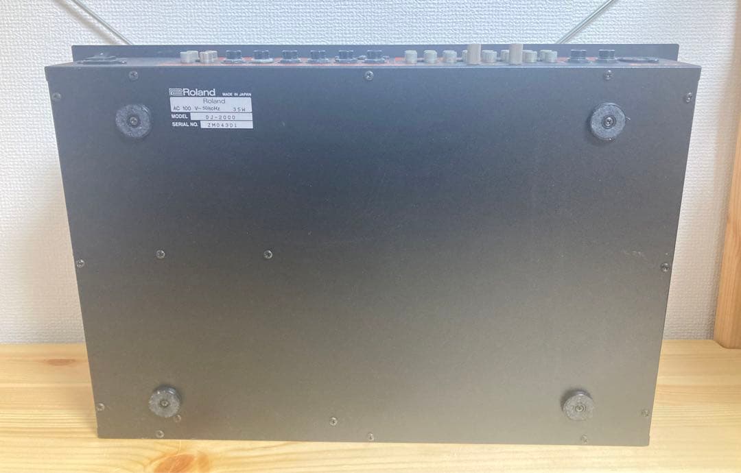 ☆超超激レア ROLAND DJ2000 ミキサー 名機 ジャンク品 ローランド