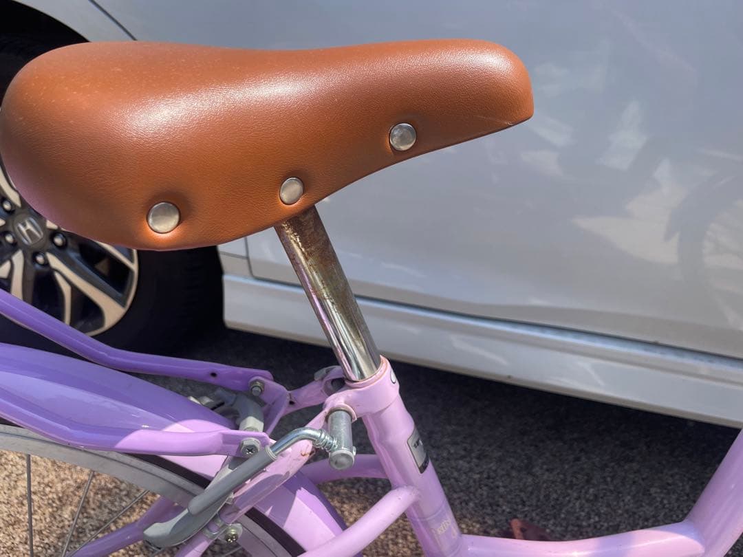 22インチ 女児自転車　ダイワサイクル　ラベンダー