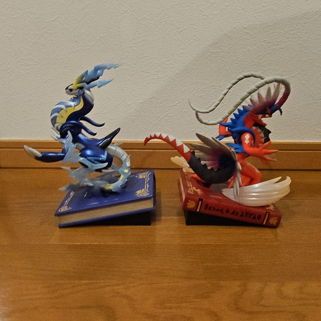 開封済み ポケモンセンター コライドン ミライドン フィギュアセット コトブキヤ