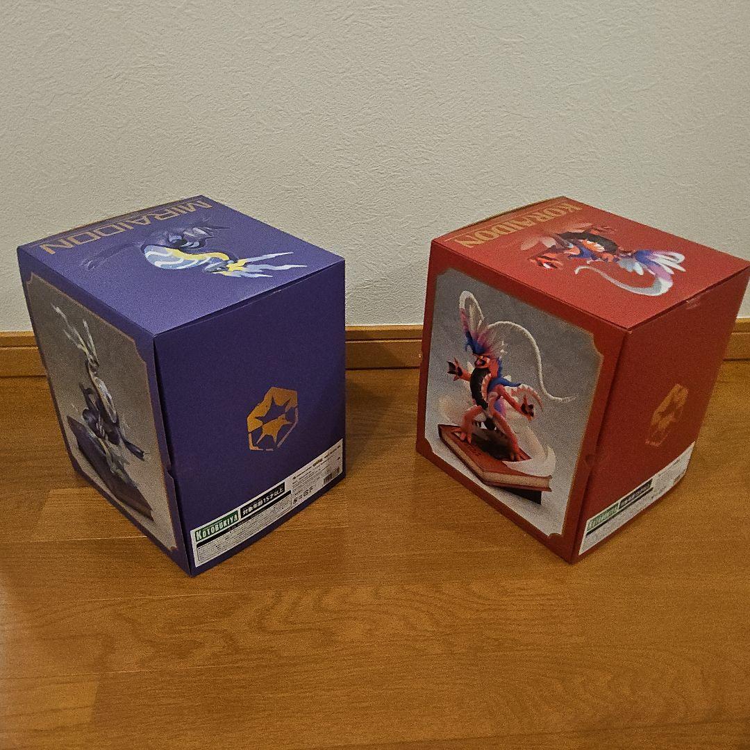 開封済み ポケモンセンター コライドン ミライドン フィギュアセット コトブキヤ