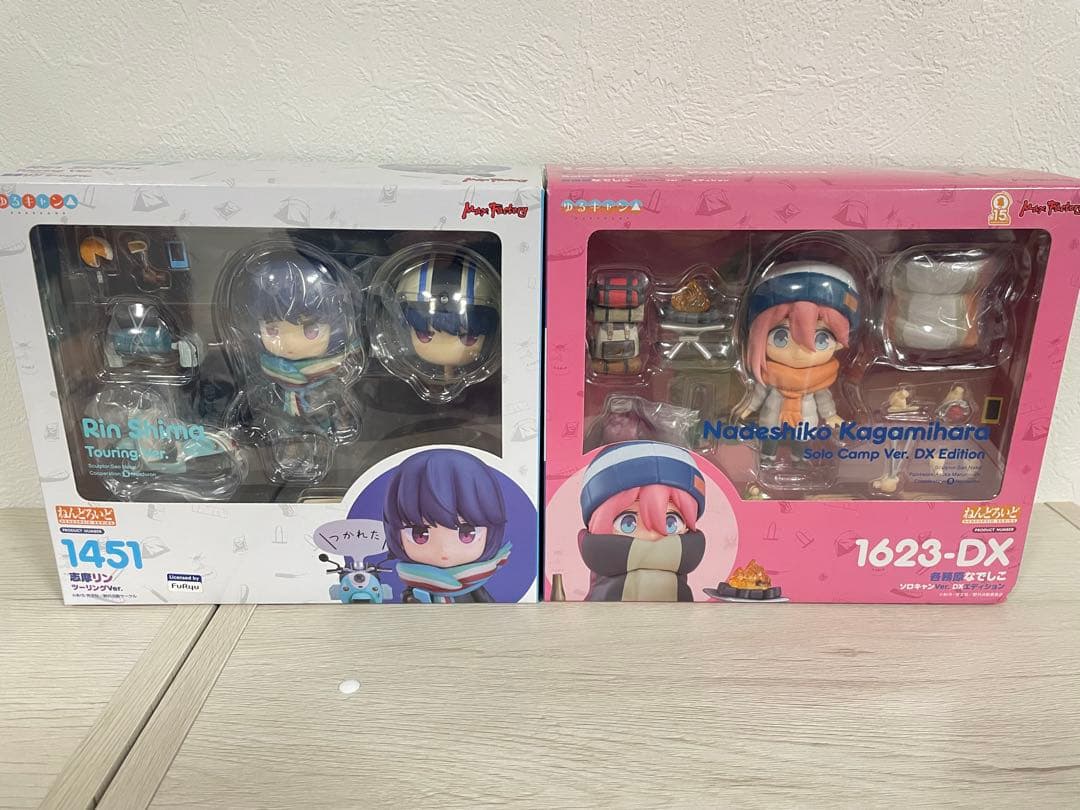 ゆるキャン△ ねんどろいど　志摩リン　各務原なでしこ　セット売り