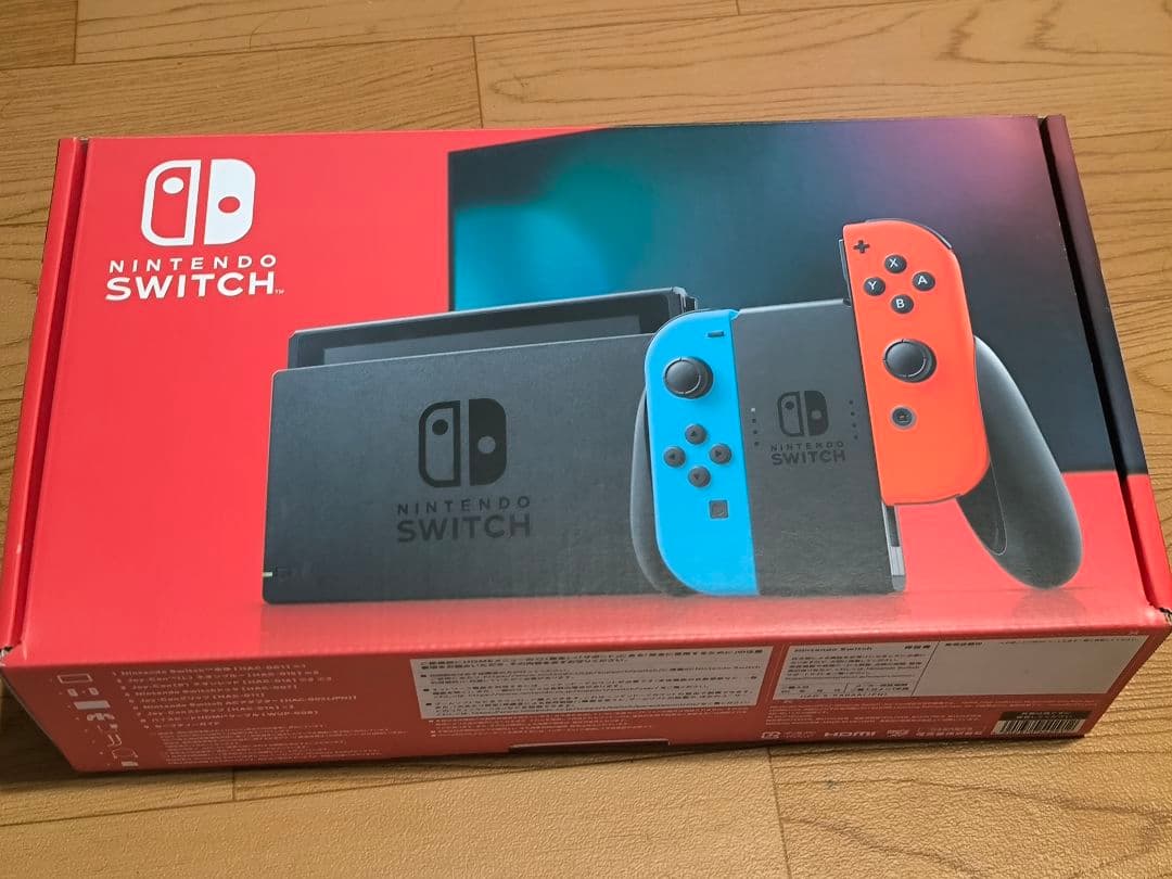 任天堂 switch 本体 hac-001 ジョイコン4本 充電グリップ付き