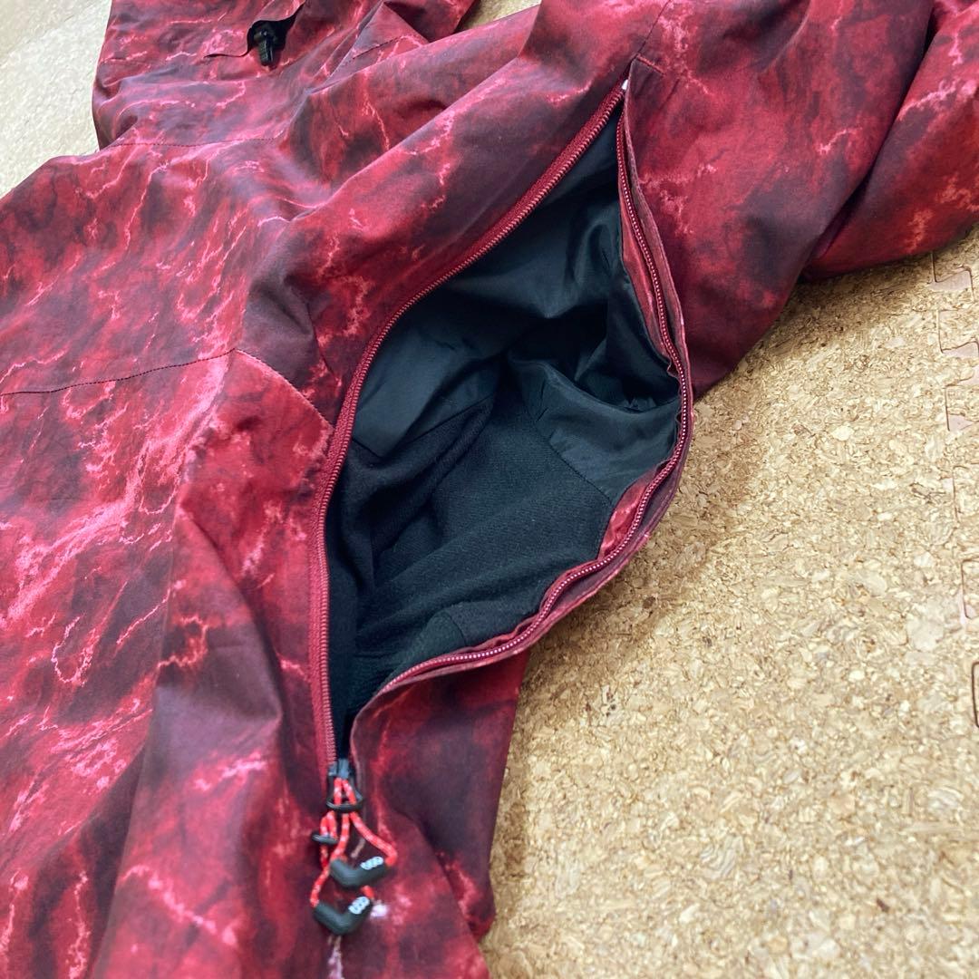 【美品】686ゴアテックスGORE-TEXスノボジャケット スノボXLメンズ赤柄
