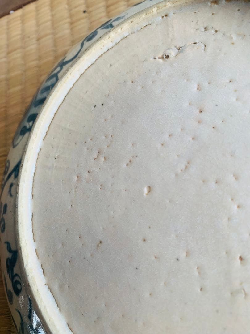 中国明時代中早期染付大皿