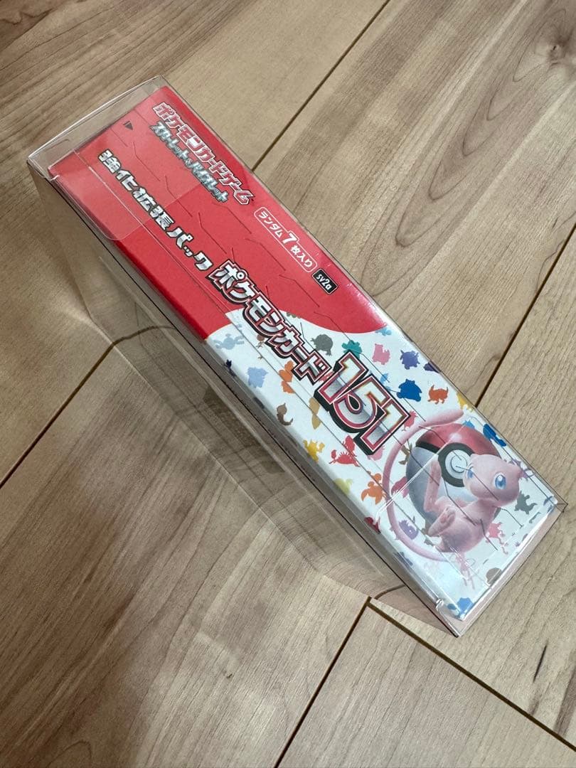 ポケモンカード151　BOX シュリンク付き1box 保管ケース付き