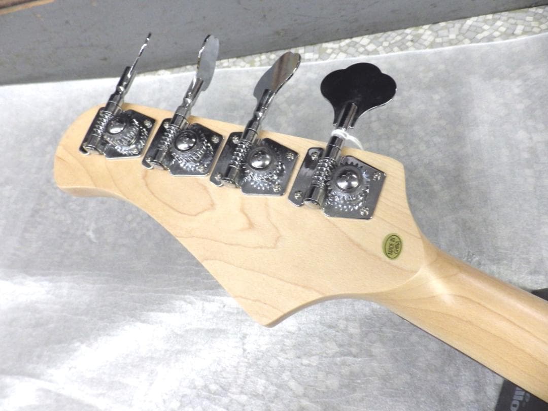 エレキベースギター　セット JB-240　SBL　LTD　シースルーブルー