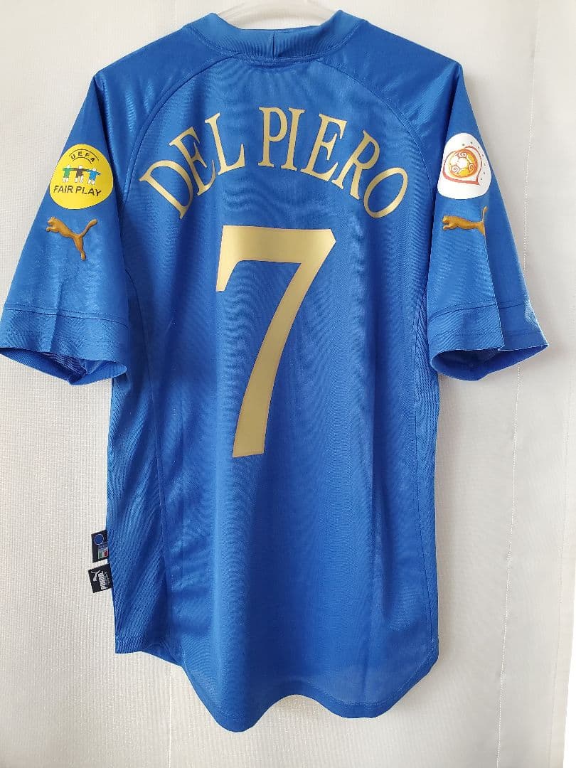 正規 PUMA イタリア代表 EURO2004 デル・ピエロ ユヴェントス